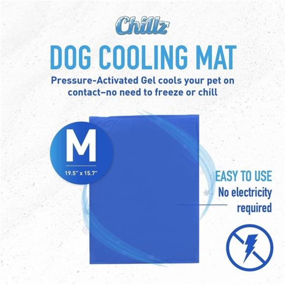 Dog Cooling Mat, Medium - Pressure Activated Cooling Mat for Dogs and Cats - Picture 3 of 6